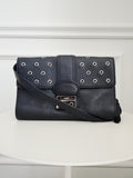 Leather Grommet Detail Cross Boy Bag