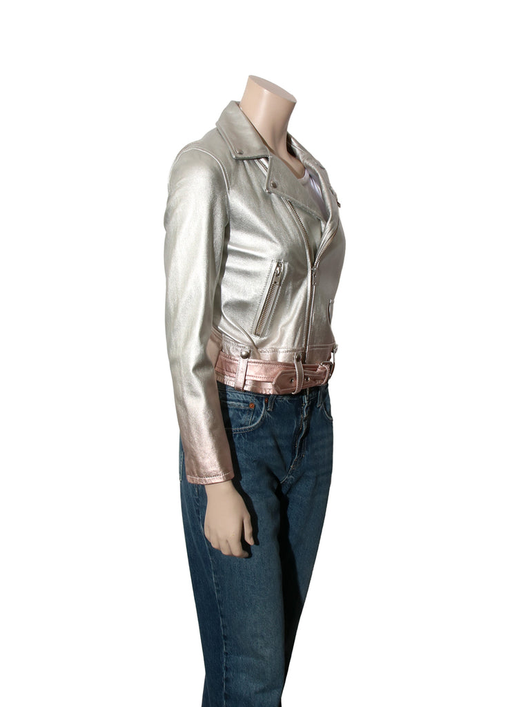Ombre Leather Jacket