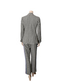 Check Print Pants