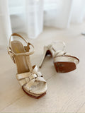 Metallic Tribute Sandals