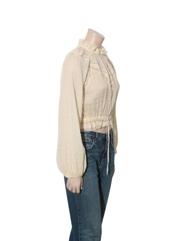 Lace Detail Blouse