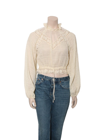 Lace Detail Blouse