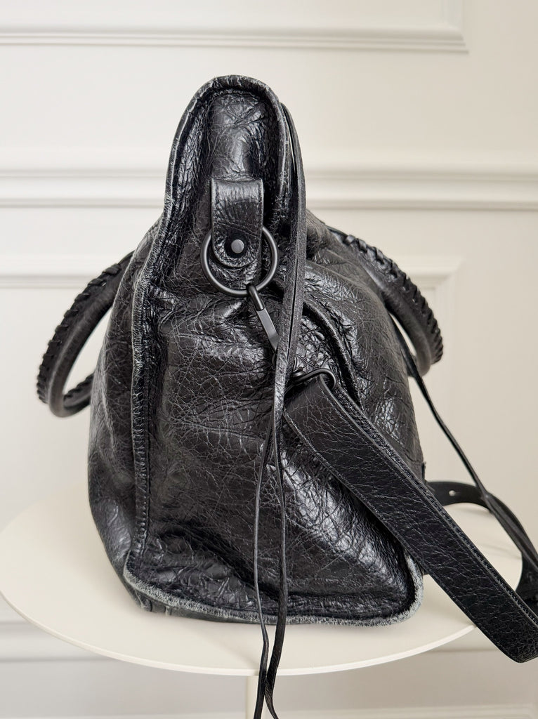Large Le City Bag Leather Satchel Bag