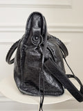 Large Le City Bag Leather Satchel Bag