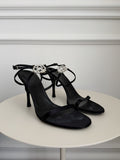 Satin GG Sandals