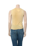 Cashmere Sleeveless Knit Top