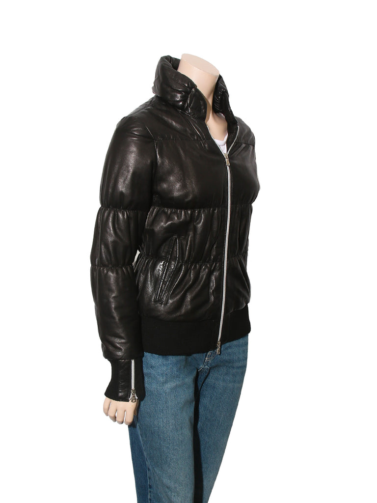 Quilted Leather Jacket