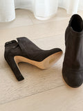 Suede Booties