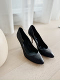 GG Embossed Leather Pumps