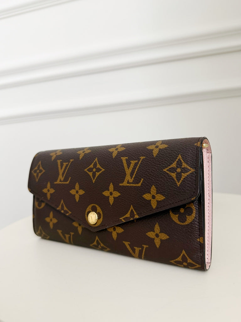 Sarah Monogram Envelope Wallet