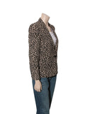 Leopard Print Blazer