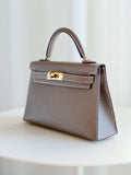 Etoupe Epsom Mini Kelly II Sellier Handbag