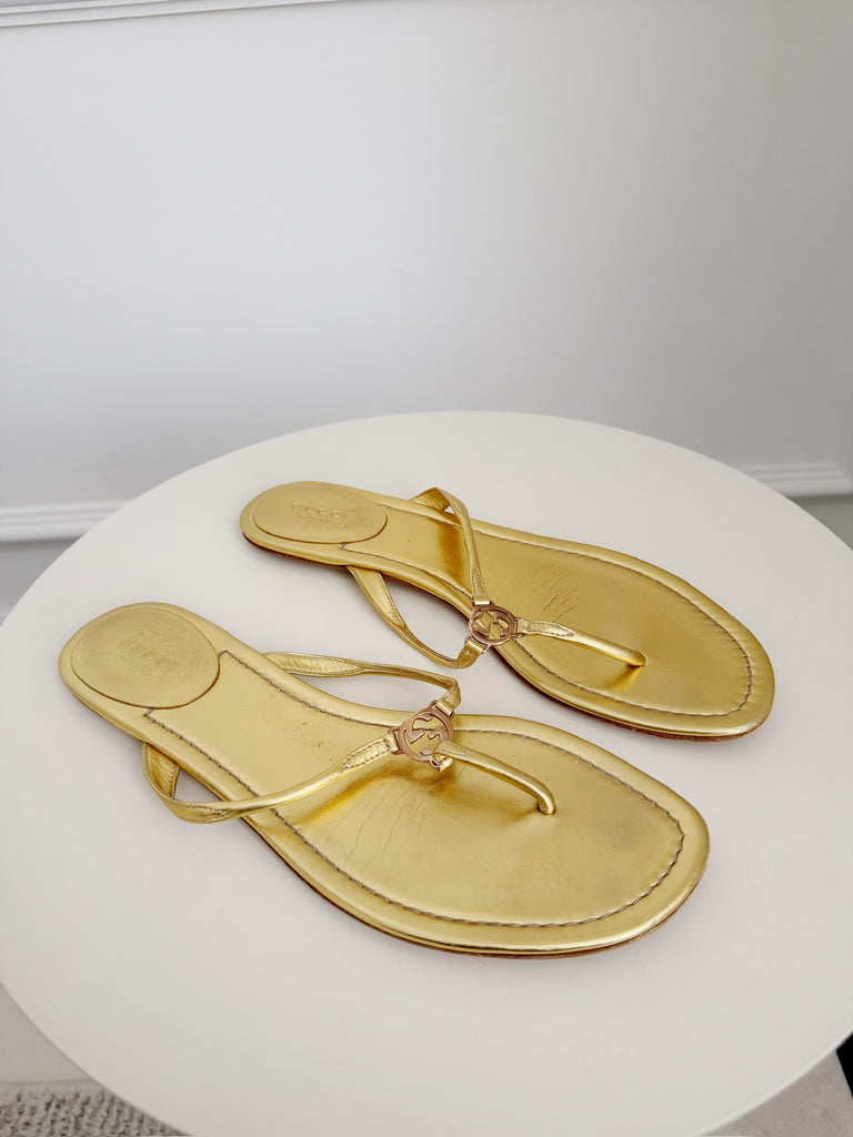 Leather Thong Sandals