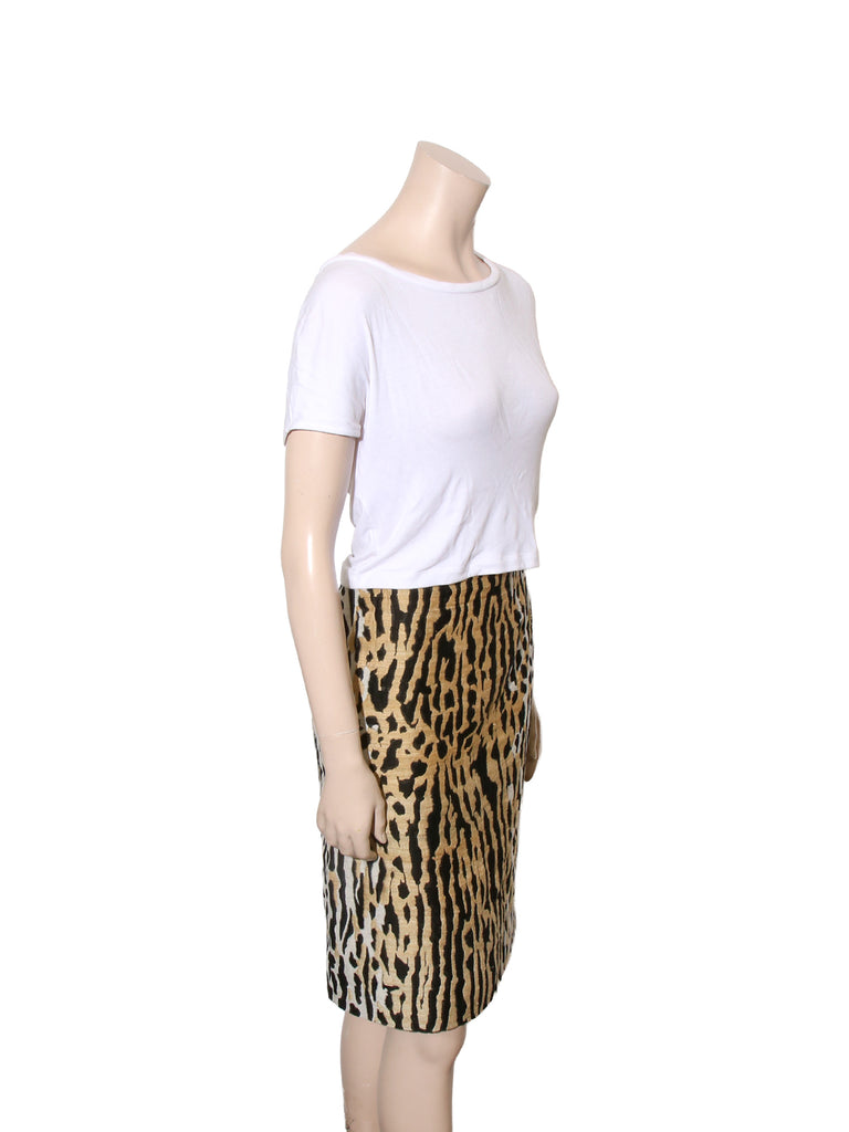 Animal Print Skirt