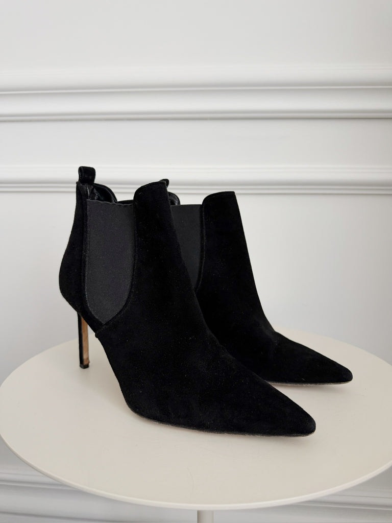 Suede Ankle Boots