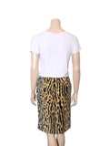 Animal Print Skirt