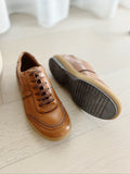 Leather sneakers