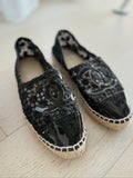 Lace Logo Espadrilles