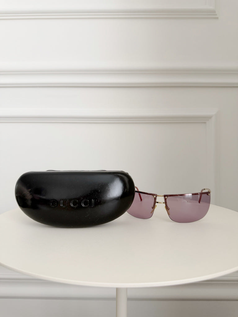 Vintage Rimless Sunglasses