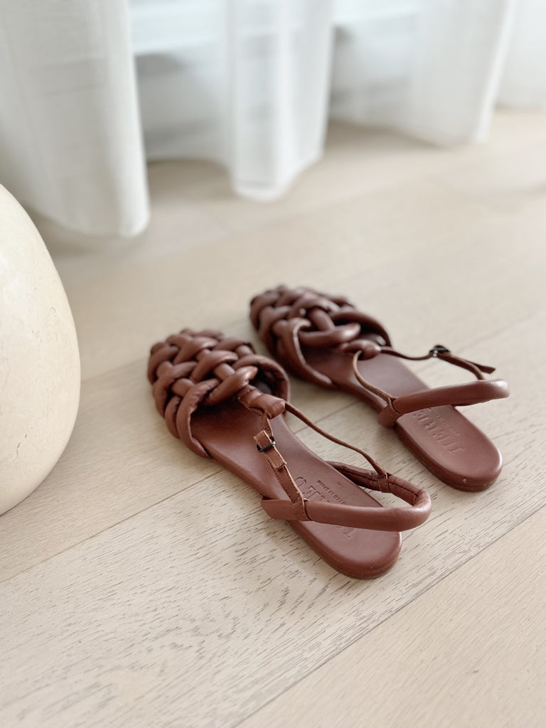 Cabersa Padded Leather Sandals