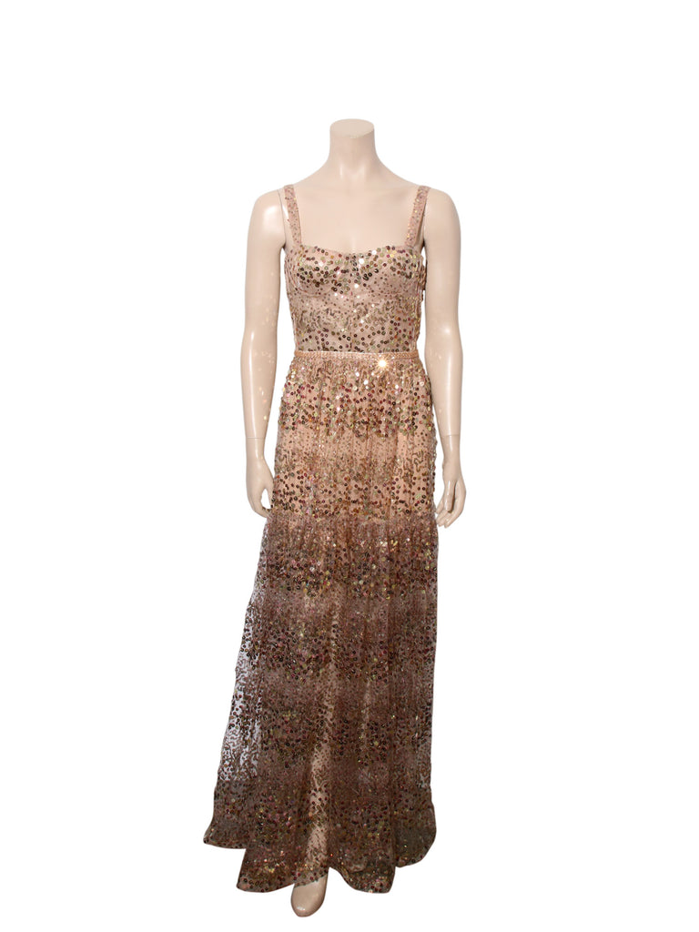 Midnight Sequin Gown