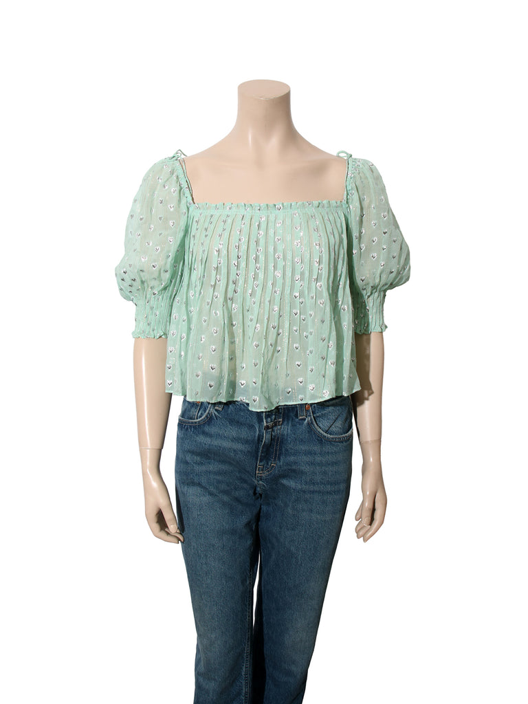 Heart Printed Top