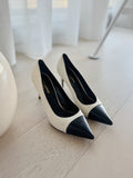 Pointed Leather Pumps