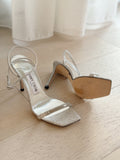 Jaxon Glitter Ankle Strap Sandals