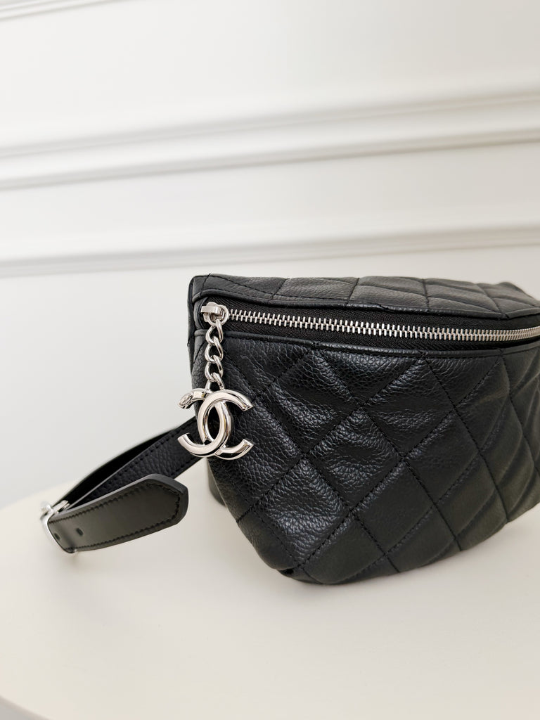 Quilted Leather Waist Bag