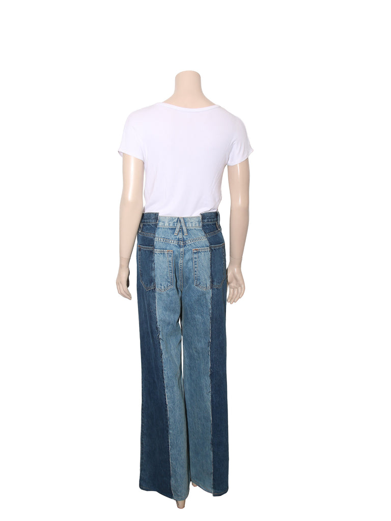 Re-Worked Eva Panelled Jeans