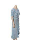 Check Midi Dress