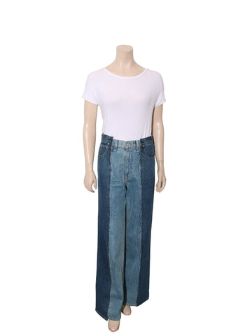 Re-Worked Eva Panelled Jeans