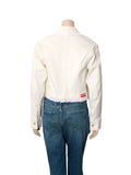 Eyelet Trimmed Denim Jacket