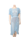 Check Midi Dress