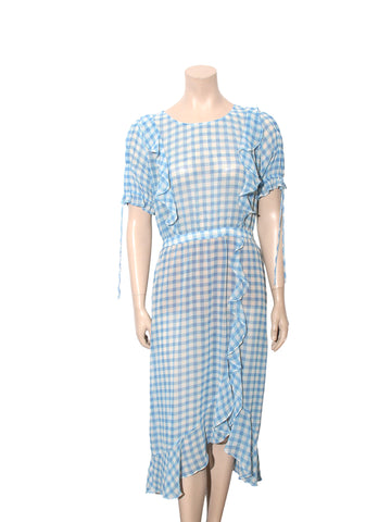 Check Midi Dress