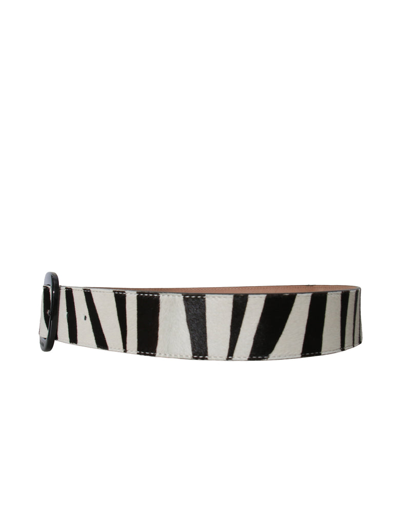 Zebra Print Belt