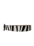 Zebra Print Belt