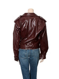 Faux Leather Jacket