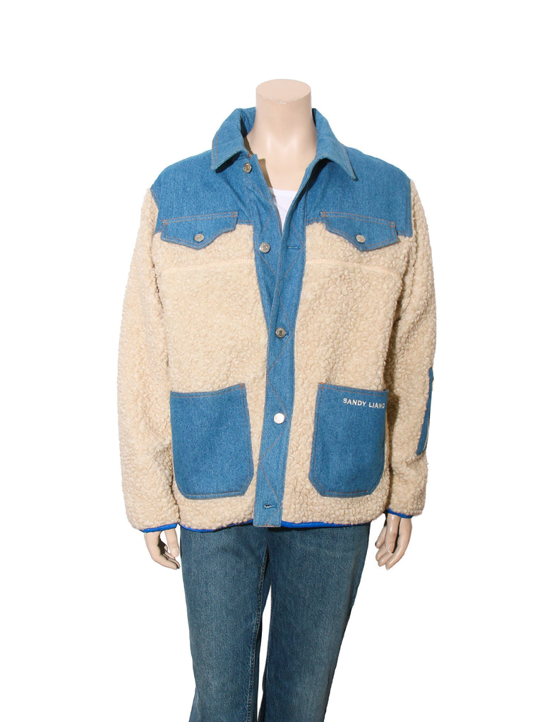 Boucle Denim Jacket