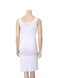 Vintage Knit Pleated Dress
