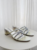 Metallic Sandals