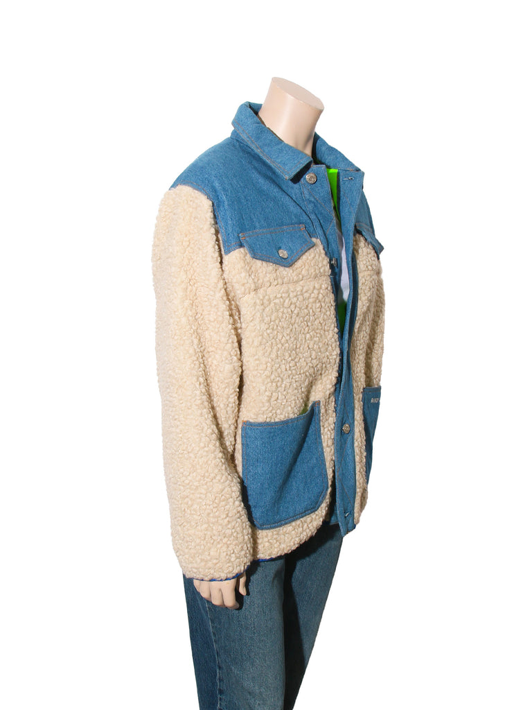 Boucle Denim Jacket