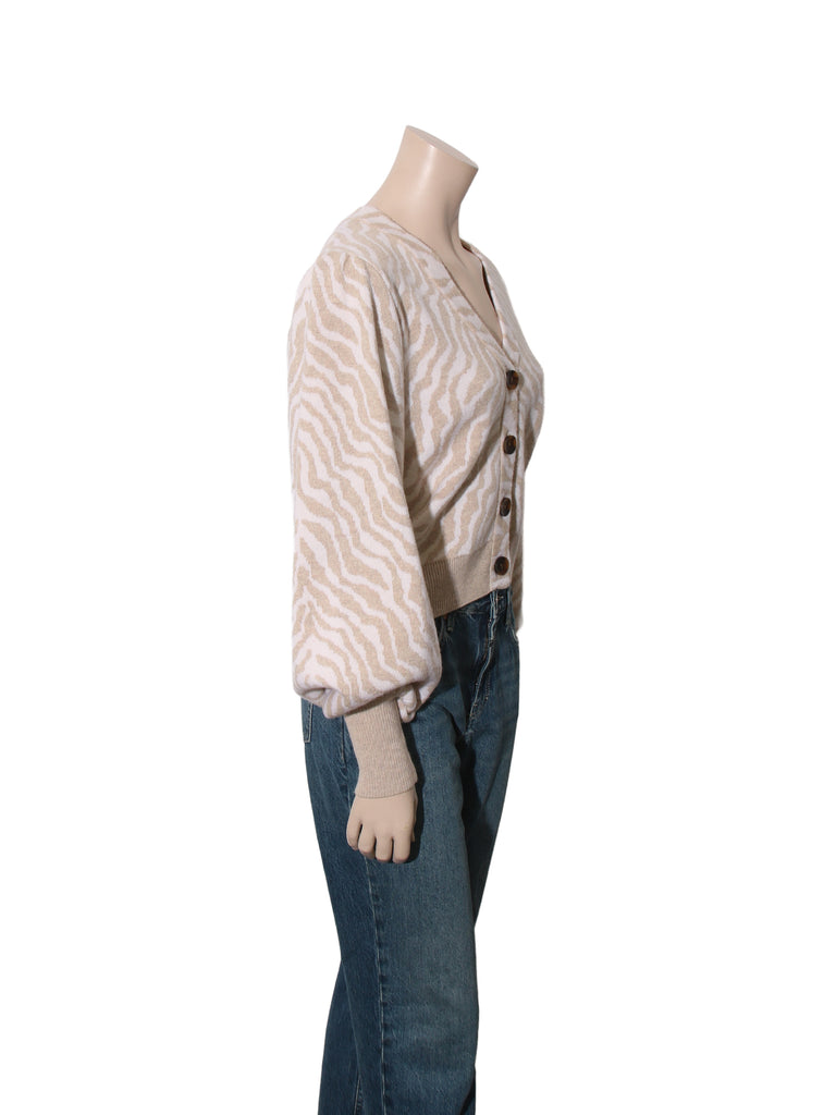 Animal Print Cardigan