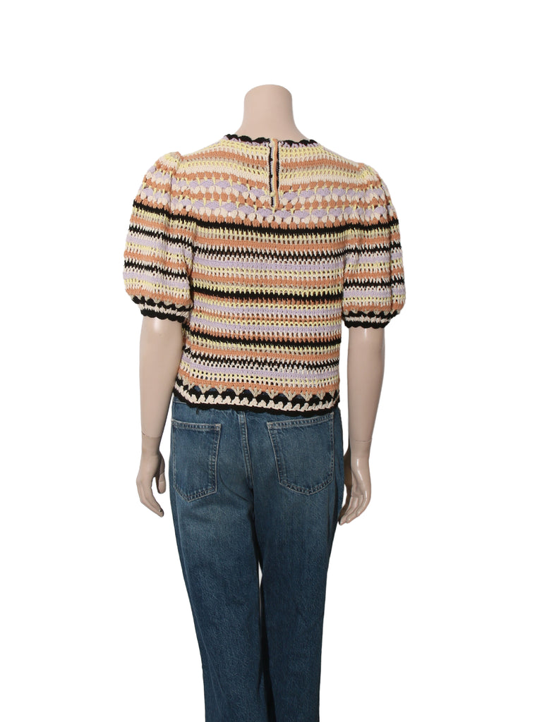 Knit Short Sleeve Top