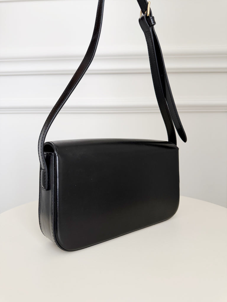 Triomphe Claude Leather Shoulder Bag