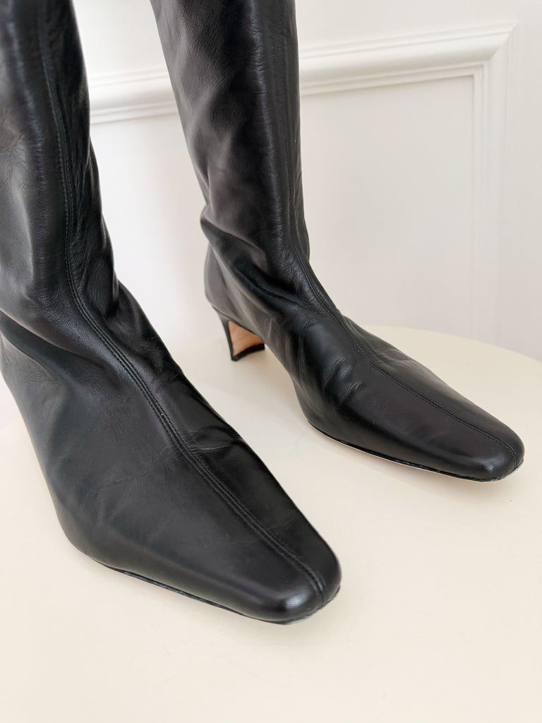 Wally Leather Boots