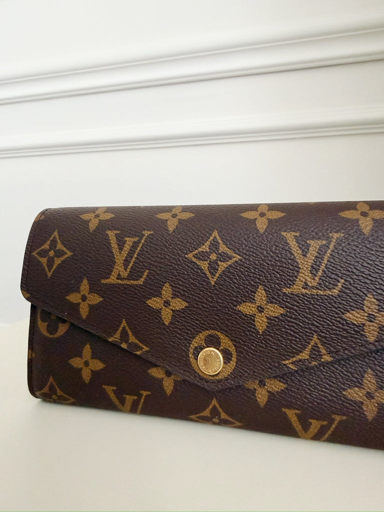 Sarah Monogram Envelope Wallet