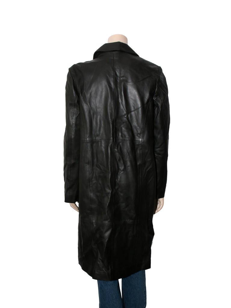 Leather Trench Coat