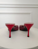 Vintage Printed Mules