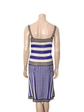 Vintage Knit Printed Dress